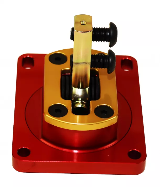 Qwik Stik Shifter for Magnum, Front Position, Straight Up with No Offset, Includes Rear Cover Plate.